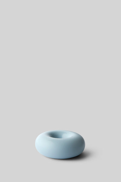 BOB KERZENHALTER, KLEIN, HELLBLAU