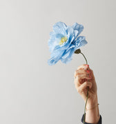 PAPER FLOWER, GRAND PEONY, BLUE