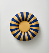 FLOAT, SMALL, DARK BLUE/OCHRE