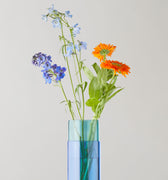 BOUQUET TUBE, LARGE, BLUE