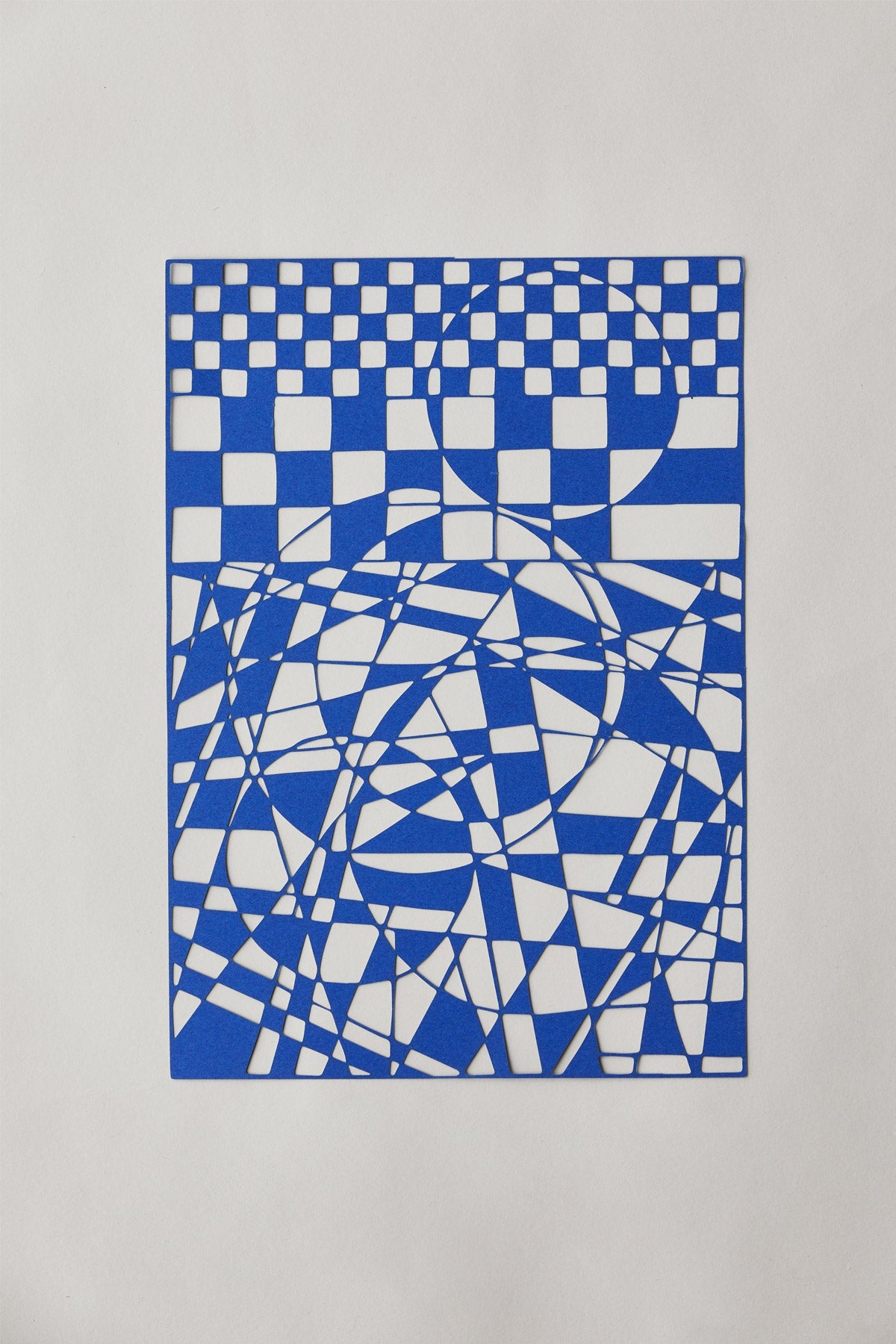 PAPERCUT, A4, GEOMETRIC, RECTANGLE, BLUE