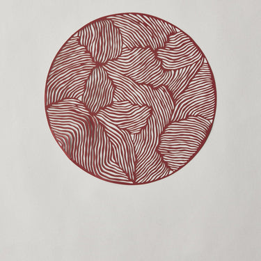 PAPERCUT, A5, ORGANIC, CIRCLE, BORDEAUX