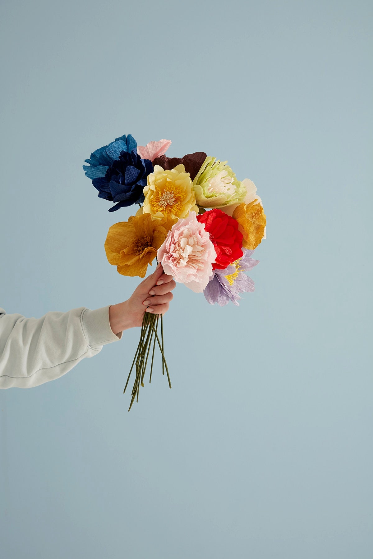 PAPER FLOWER, ORIENTAL POPPY, RED