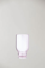 GLASSWARE, WATER GLASS, HOCH, 2 STÜCK, ROSA