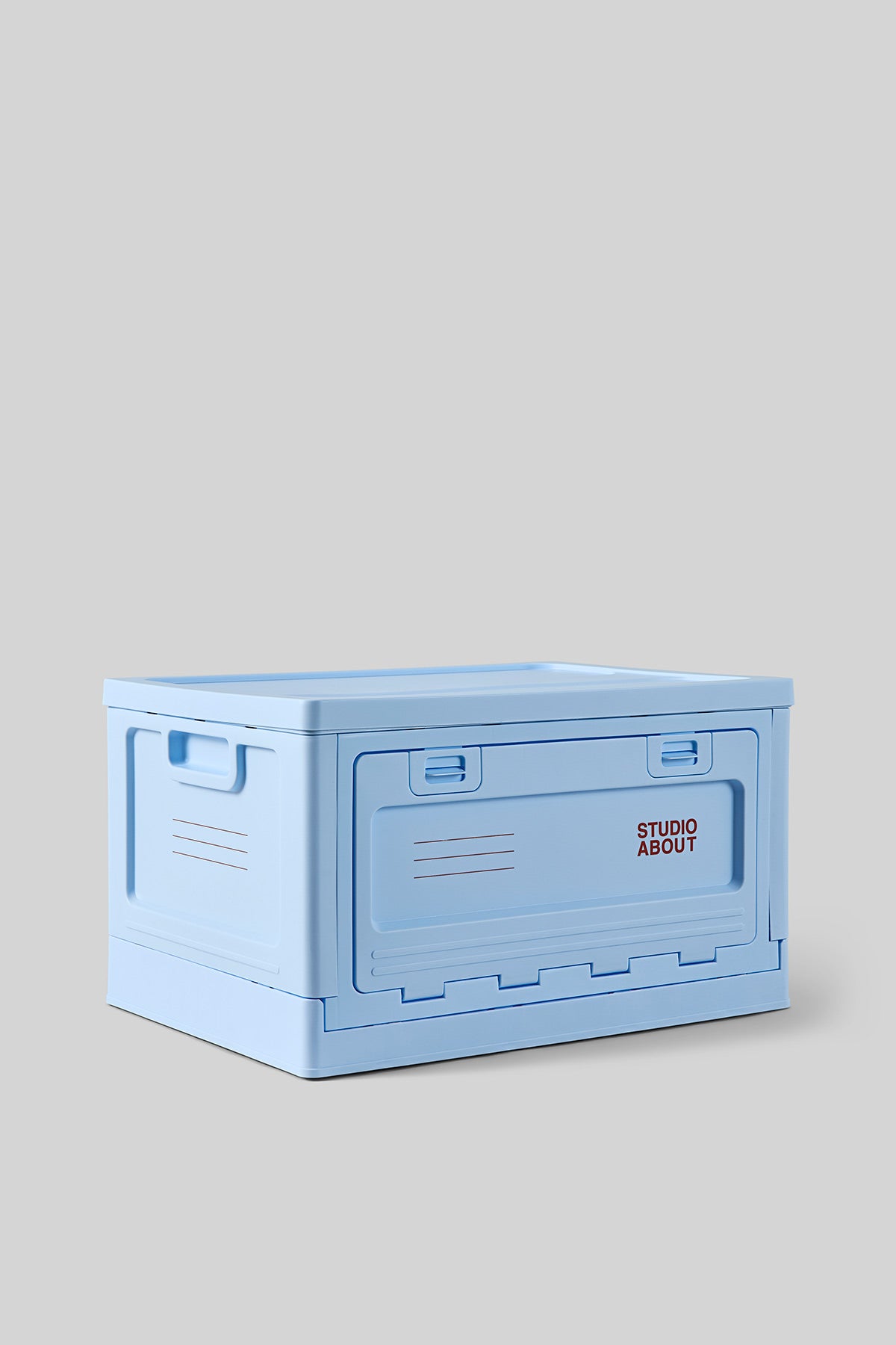 BOX, LARGE, LIGHT BLUE