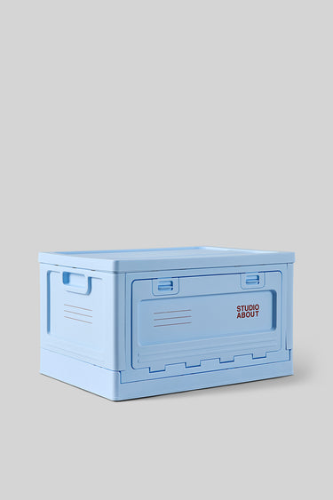 BOX, LARGE, LIGHT BLUE