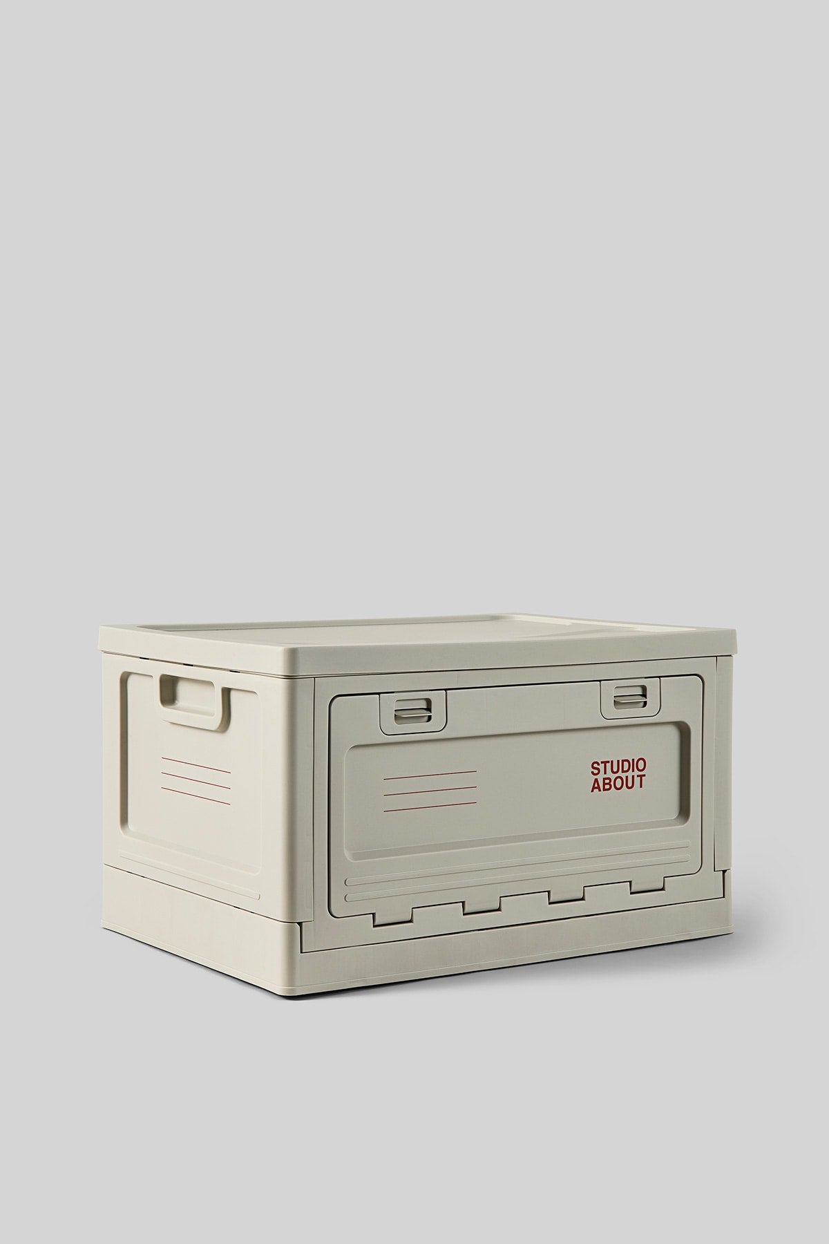 BOX, LARGE, LIGHT GREY