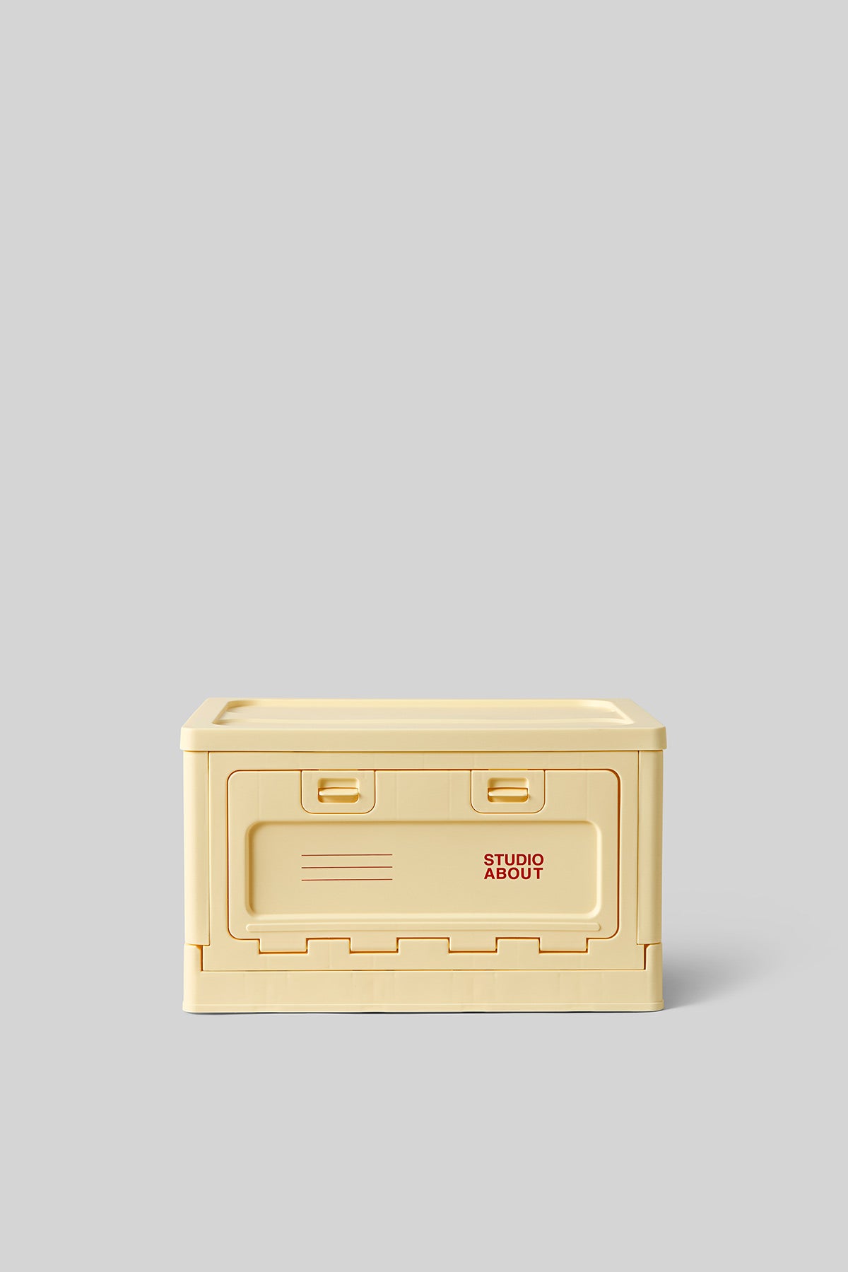 BOX, SMALL, LIGHT YELLOW