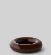 BOB CANDLE HOLDER, LARGE, BROWN