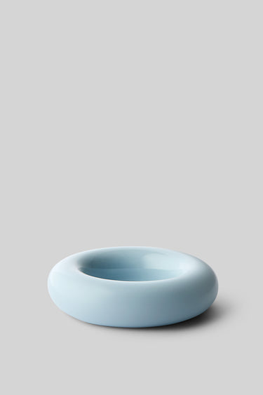 BOB KERZENHALTER, GROSS, HELLBLAU