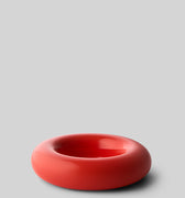 BOB CANDLE HOLDER, LARGE, RED