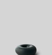 BOB CANDLE HOLDER, SMALL, DARK GREEN