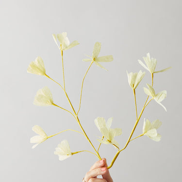 PAPER FLOWER, BRANCH GRANDE, YELLOW, 320620Y