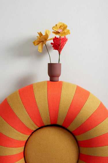 PAPER FLOWER, WINDFLOWER, OCHRE