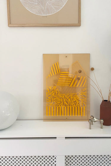 PAPERCUT, A3, GEOMETRIC, RECTANGLE, CORN YELLOW