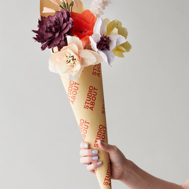 PAPER FLOWER BOUQUET, 7 PCS, SUMMER7