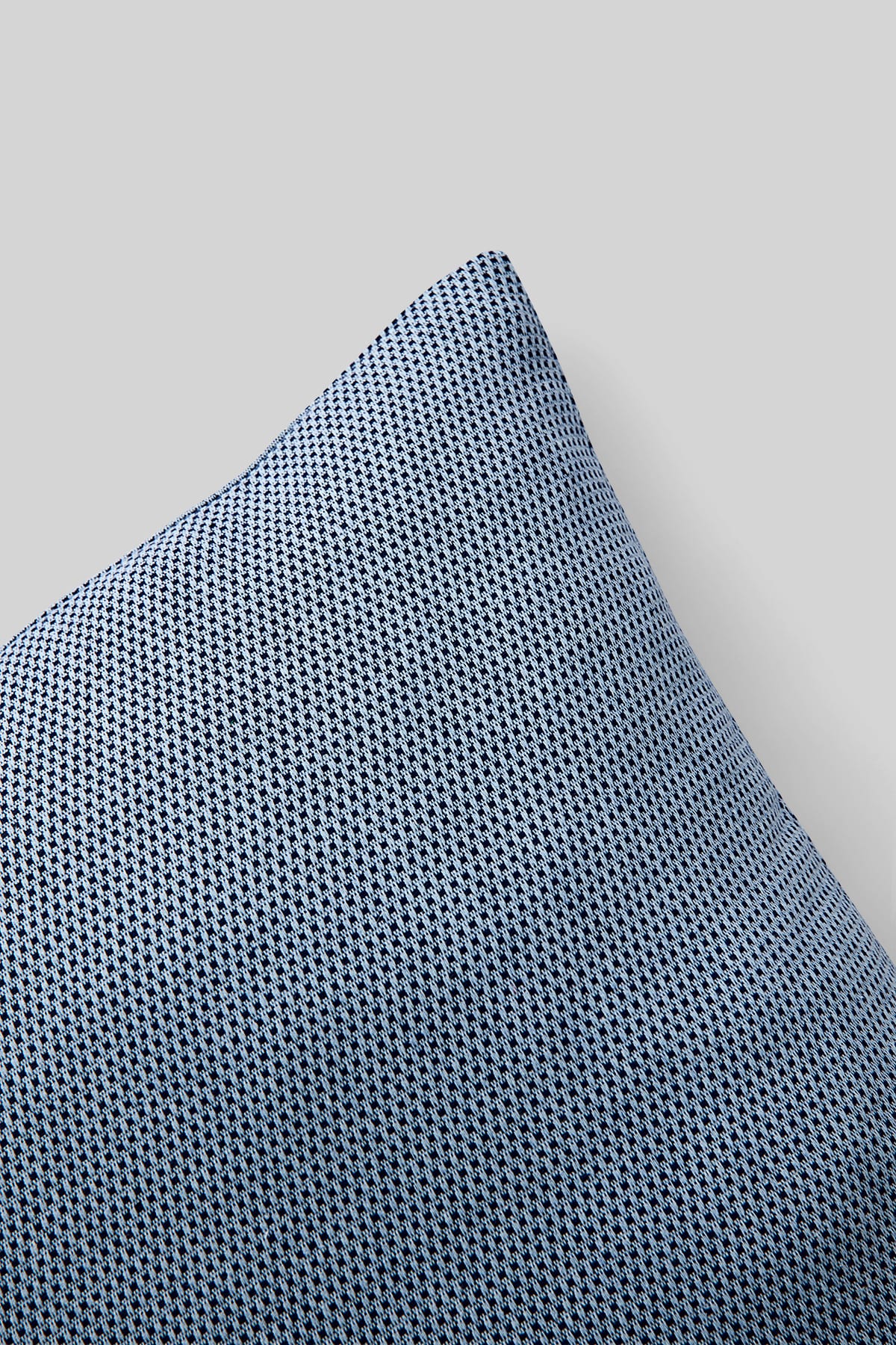 PILLOW COVER, DARK BLUE/ LIGHT BLUE