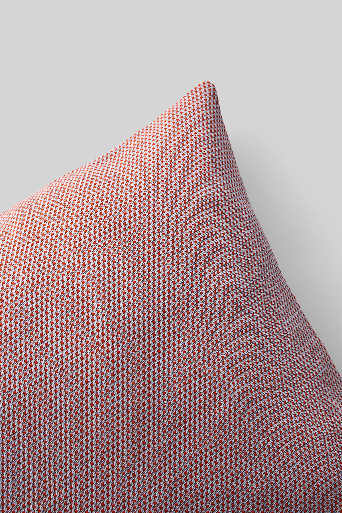 PILLOW COVER, RED/LIGHT BLUE