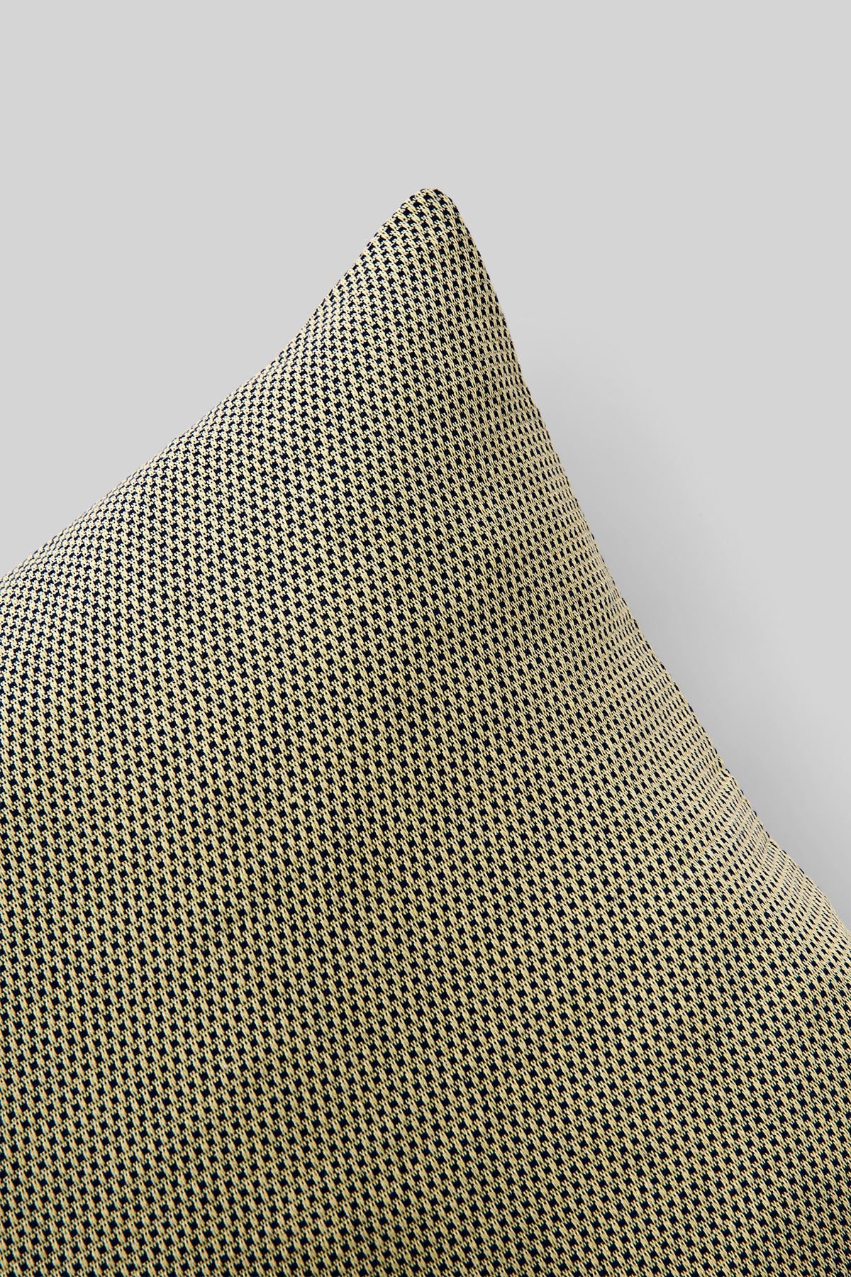 PILLOW COVER, YELLOW/DARK BLUE