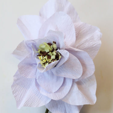 PAPER FLOWER, POPPY, PURPLE