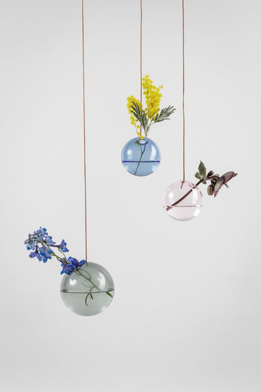 HÄNGENDE BLUMENBLASE, MITTEL, RAUCH