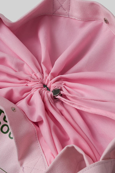 TOTE BAG, ROSE/GREEN