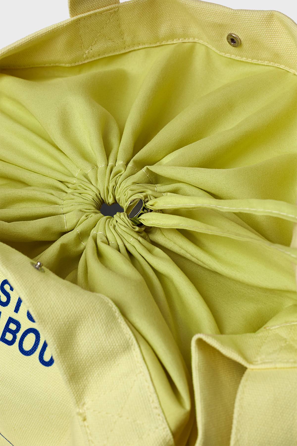 TOTE BAG, YELLOW/BLUE