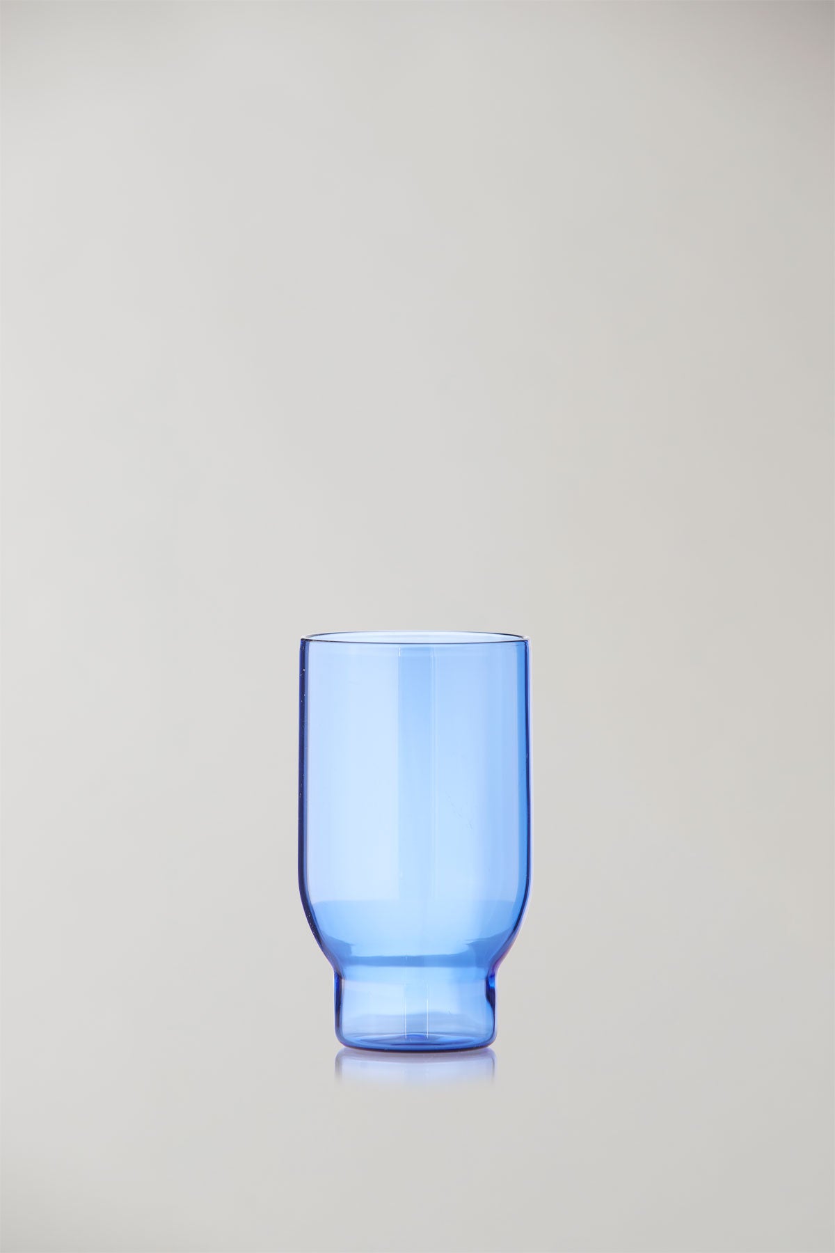 GLASWAREN,  WASSER GLAS, GROSS, 2 STÜCKE, BLAU